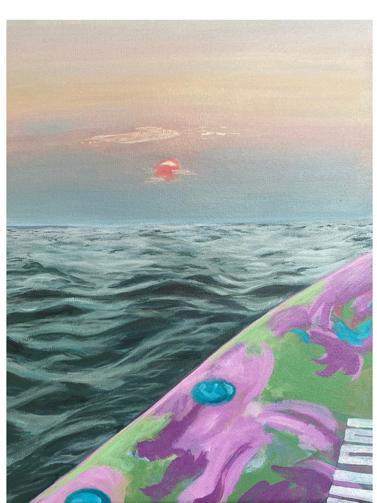 Hazy Sunset