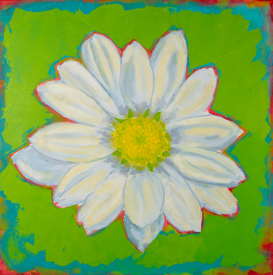 Daisy on Green